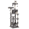 CozyClimb MultiLevel Cat Tree Tower With Hammock Scratching Posts 2