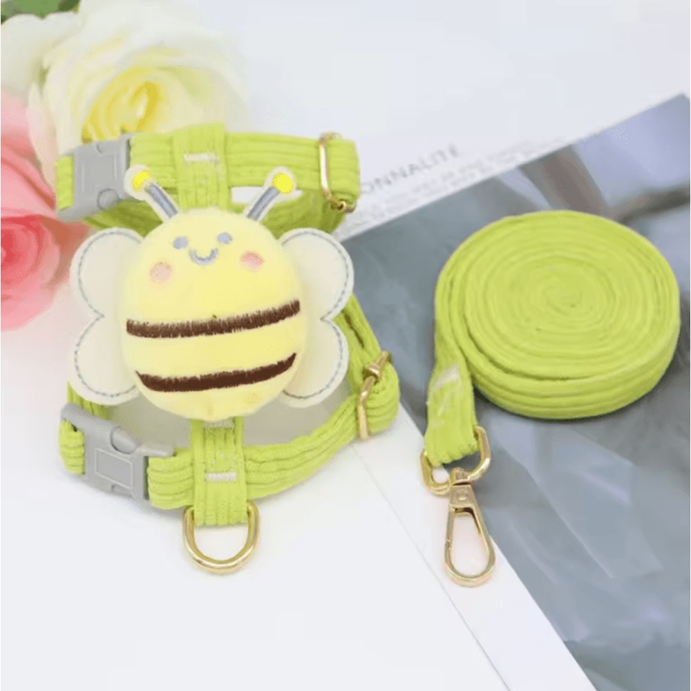 BuzzPaw Lightweight Bee Harness Leash Set For Cats And Small Dogs 4