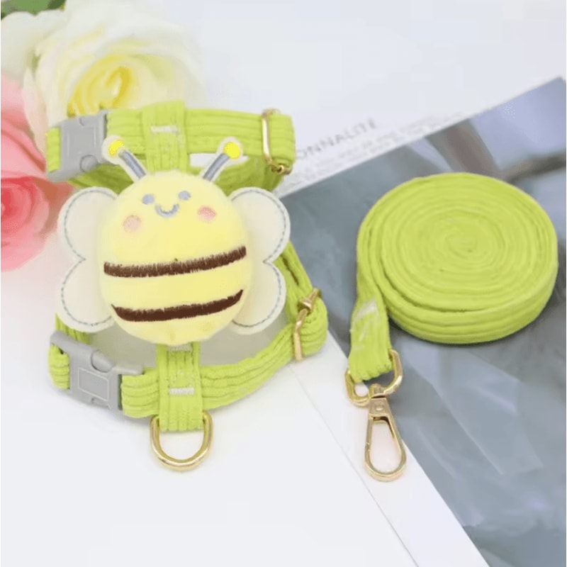 BuzzPaw Lightweight Bee Harness Leash Set For Cats And Small Dogs 4