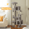 Majestic Haven Large Cat Tree Tower With Condo Beds Scratching Posts 0