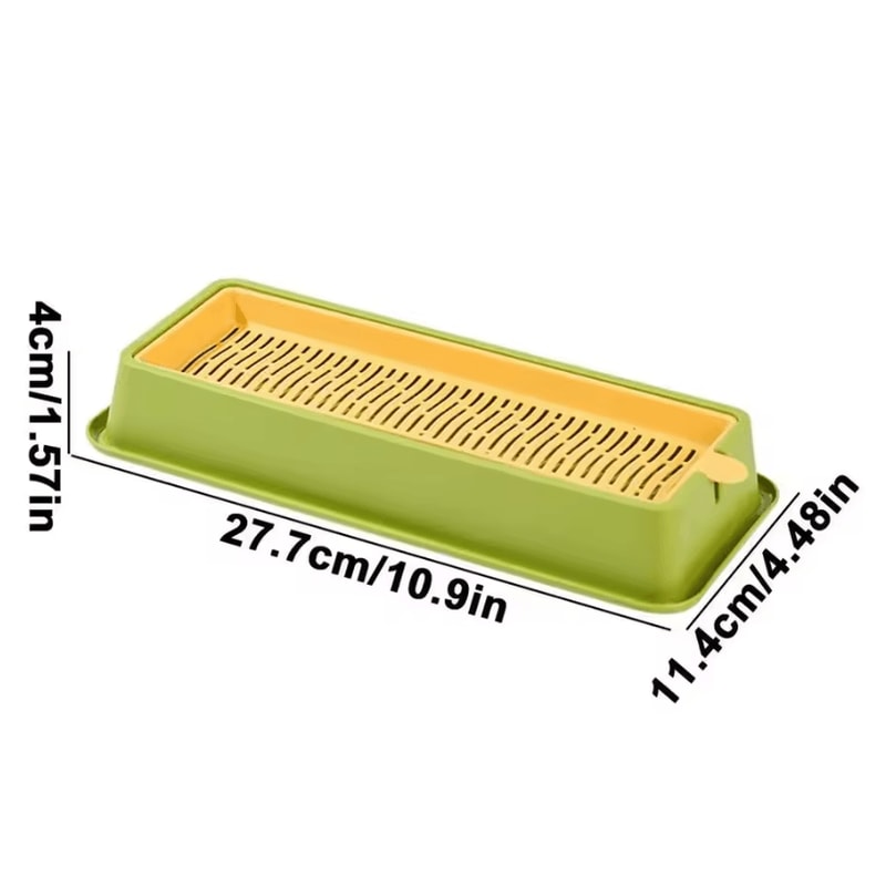 FreshSprout Soilless Cat Grass Growing Kit With Layered Germination Tray 5