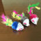 FeatherPounce Interactive Wool Mouse Cat Toy For Kittens Indoor Cats 3