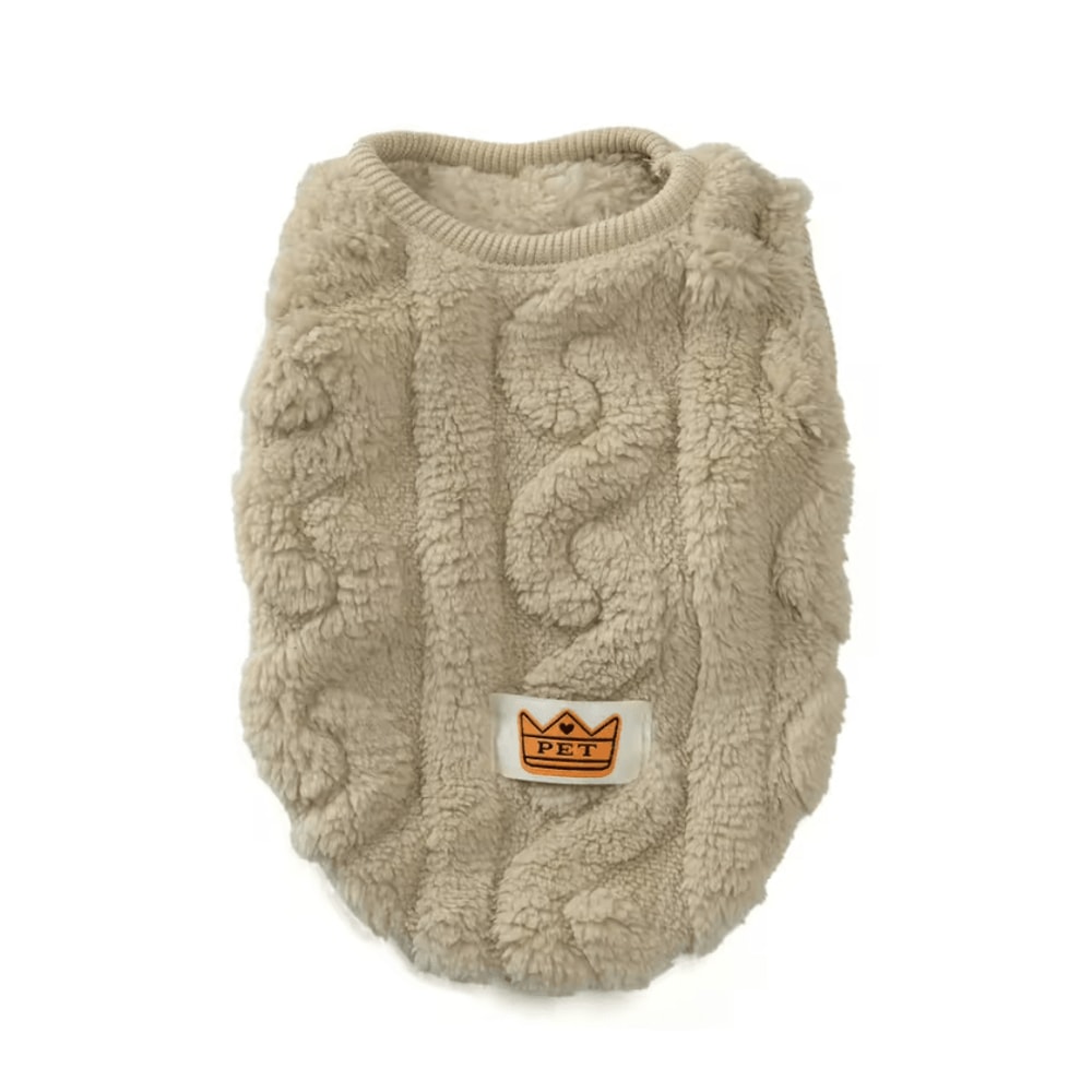 CozyPurr Fleece Sphynx Cat Sweater For Small Dogs Hairless Cats 4