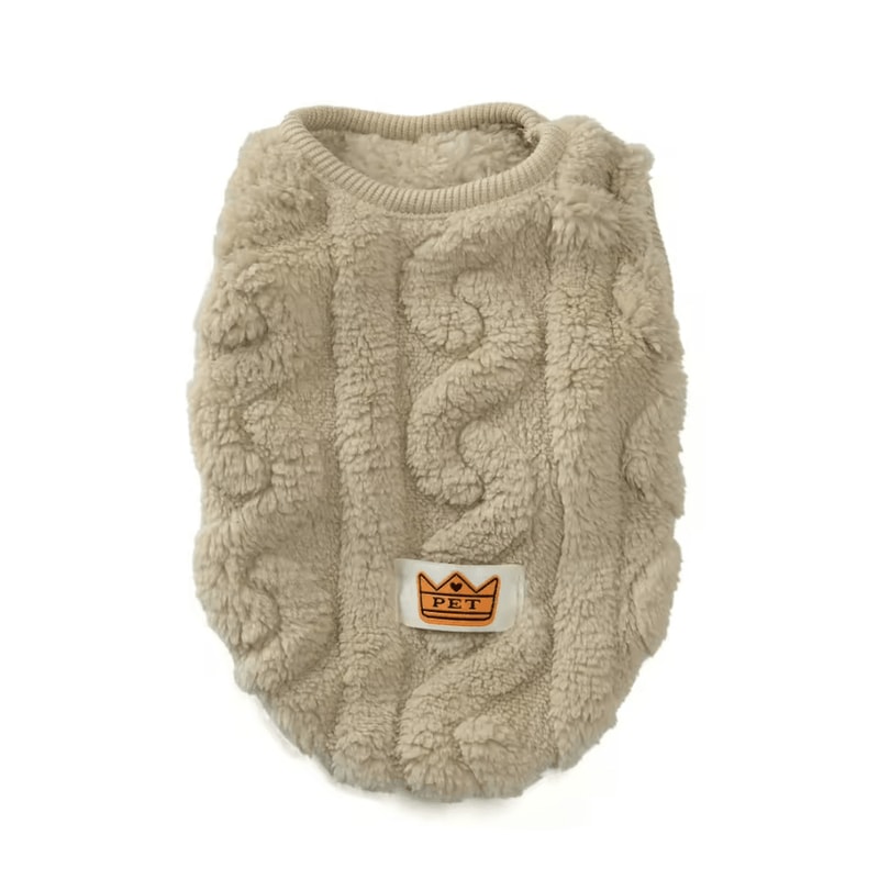 CozyPurr Fleece Sphynx Cat Sweater For Small Dogs Hairless Cats 4