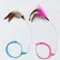 PlayLoop Feather Collar Toy For SelfEntertaining Cats Kittens 0