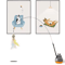 WhirlBell 360 Interactive Feather Wand Toy For Cats Kittens 2