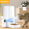 ROJECO SmartView 4L Automatic Pet Feeder With 360 Camera WiFi Control 0