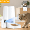 ROJECO SmartView 4L Automatic Pet Feeder With 360 Camera WiFi Control 0