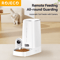 ROJECO SmartView 4L Automatic Pet Feeder With 360 Camera WiFi Control 2