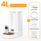 ROJECO SmartView 4L Automatic Pet Feeder With 360 Camera WiFi Control 4