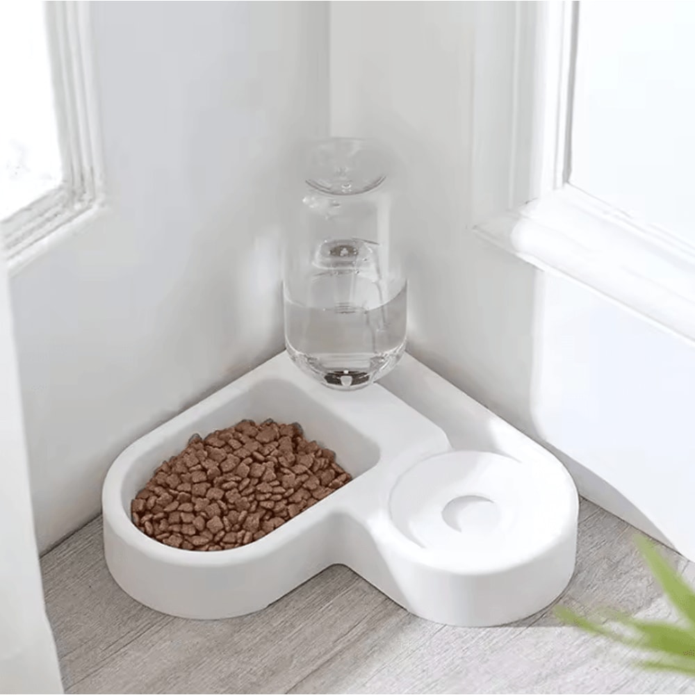 HydraPaws Automatic Dual Pet Bowl Water Feeding Station 0
