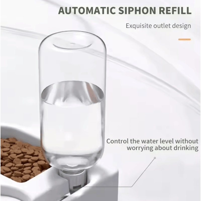 HydraPaws Automatic Dual Pet Bowl Water Feeding Station 2