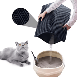 cleannest double-layer waterproof cat litter mat