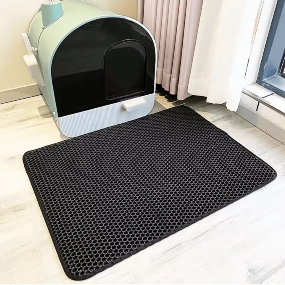 CleanNest DoubleLayer Waterproof Cat Litter Mat 3