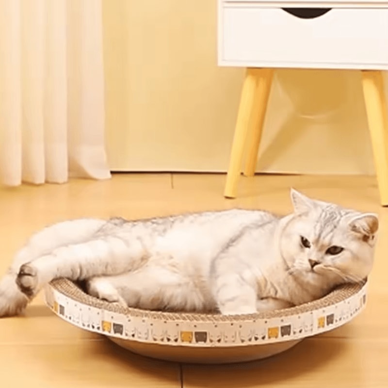 ScratchNest Corrugated Cat Scratcher Lounge Board 2