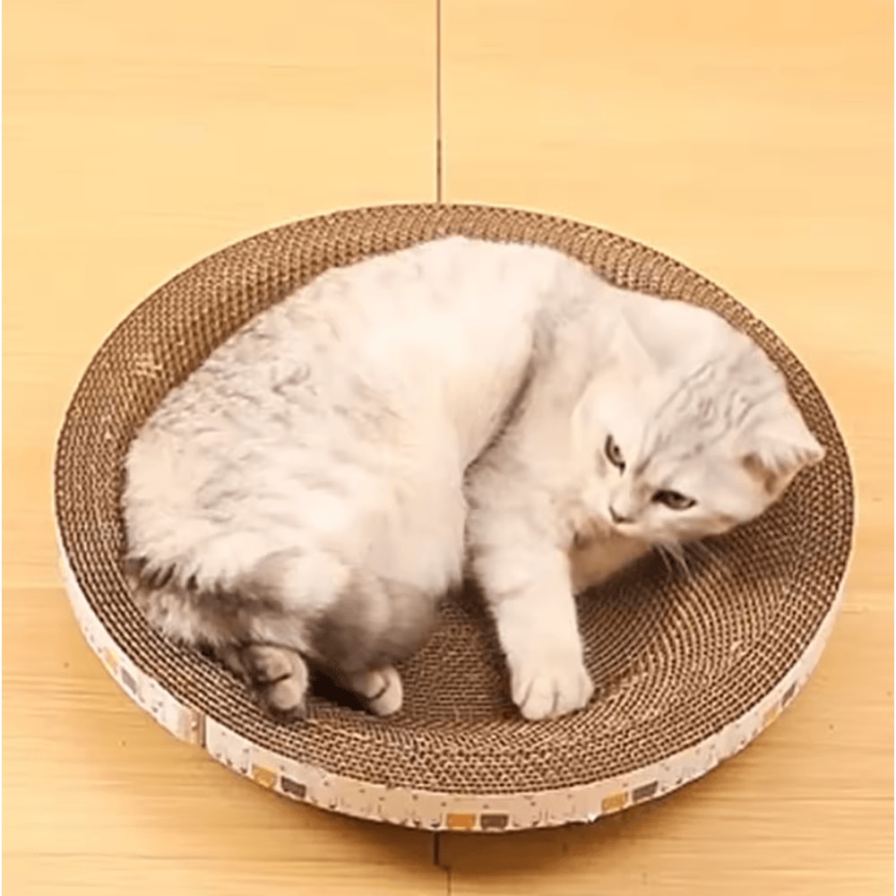 ScratchNest Corrugated Cat Scratcher Lounge Board 3