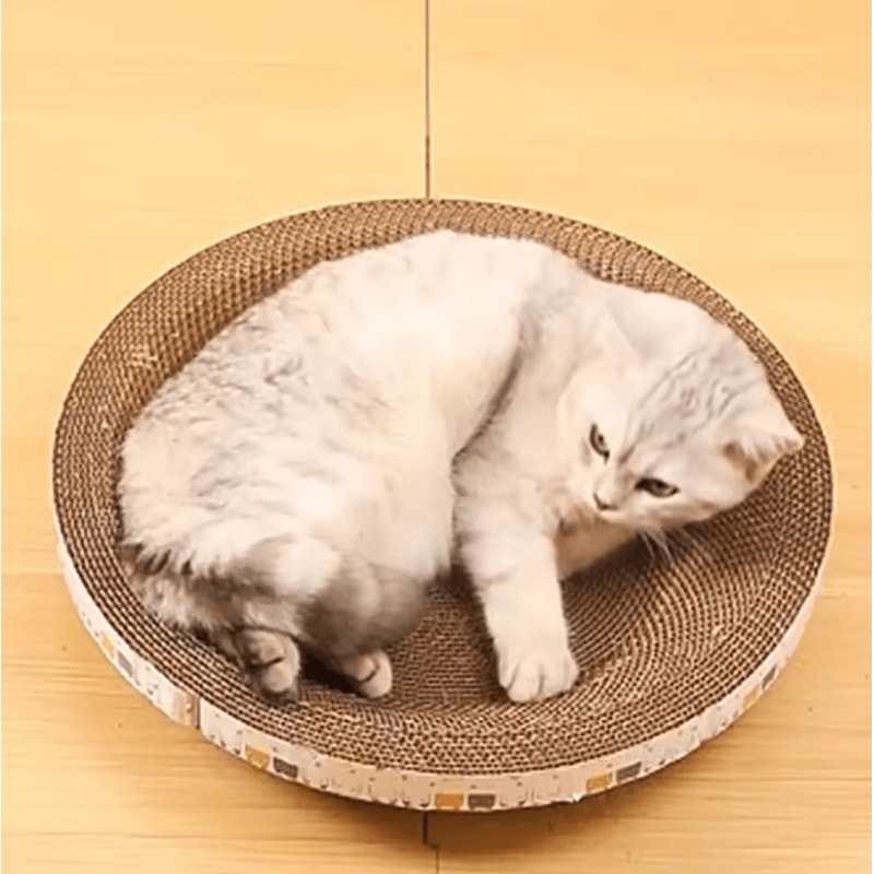 ScratchNest Corrugated Cat Scratcher Lounge Board 3