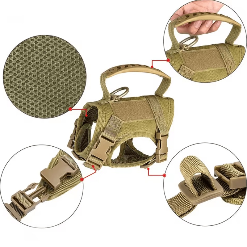 TactiPaw Tactical Cat Harness Leash Vest For Outdoor Adventures 1