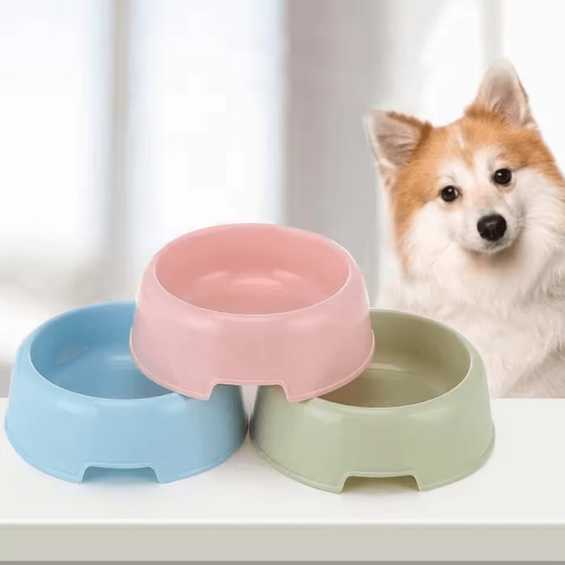 CandyPaws Color Pet Bowl Lightweight Food Water Dish For Cats Small Dogs 0