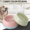 CandyPaws Color Pet Bowl Lightweight Food Water Dish For Cats Small Dogs 2