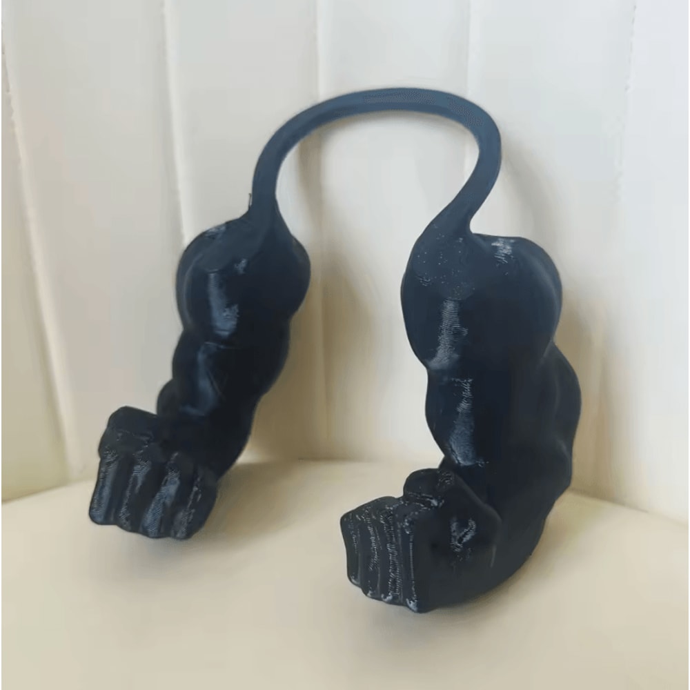 BuffPaws Funny Cat Muscle Arms Costume Hanging Pet Cosplay Accessory For Cats Small Dogs 2