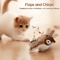 FlappySparrow Interactive Cat Toy Chirping Plush Bird With Flapping Wings 1