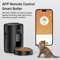 ROJECO SmartFeed 2L Automatic Pet Feeder WiFi App Controlled Cat Dog Food Dispenser 1