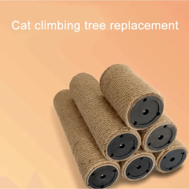 SisalPro DIY Cat Scratching Post Replacement Durable RopeWrapped Climbing Scratch Pole 2