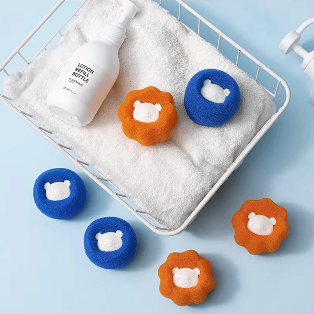 FurCatch Reusable Laundry Pet Hair Remover Balls Washing Machine Lint Fur Catcher 1