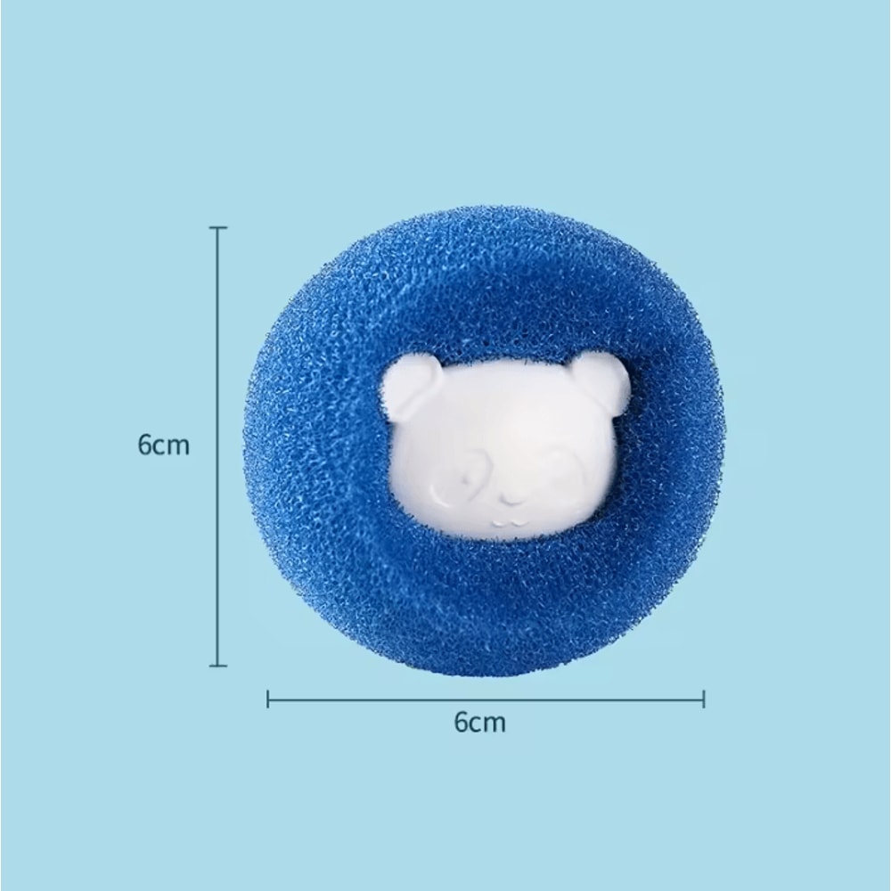 FurCatch Reusable Laundry Pet Hair Remover Balls Washing Machine Lint Fur Catcher 2