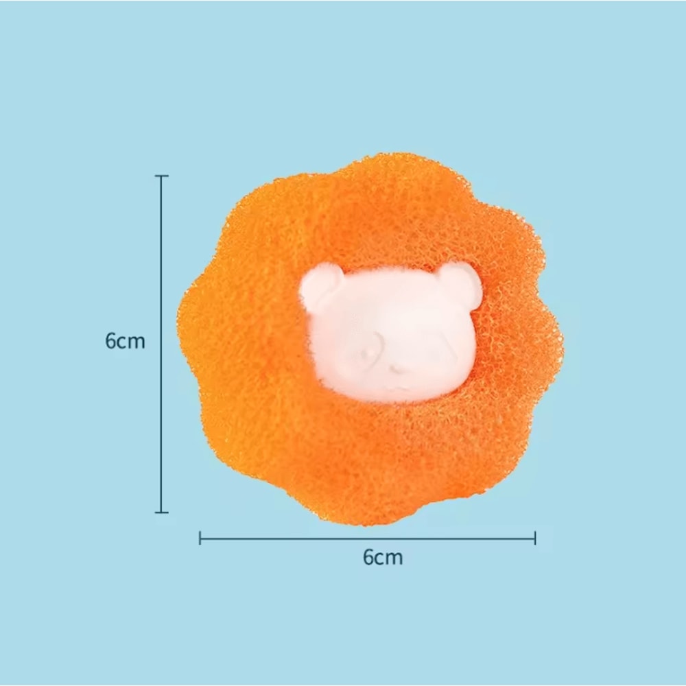 FurCatch Reusable Laundry Pet Hair Remover Balls Washing Machine Lint Fur Catcher 3