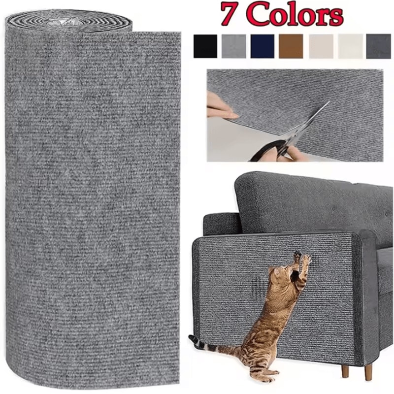 ScratchGuard SelfAdhesive Cat Scratcher Sofa Protector Mat 0