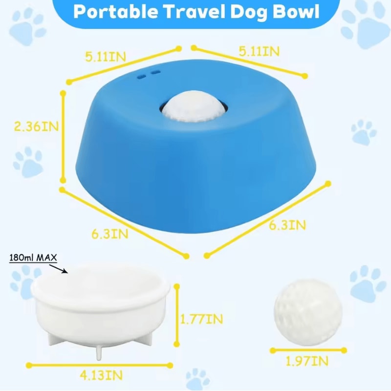 SlowPaw AntiChoking Slow Feeder Lick Bowl For Dogs Cats 3