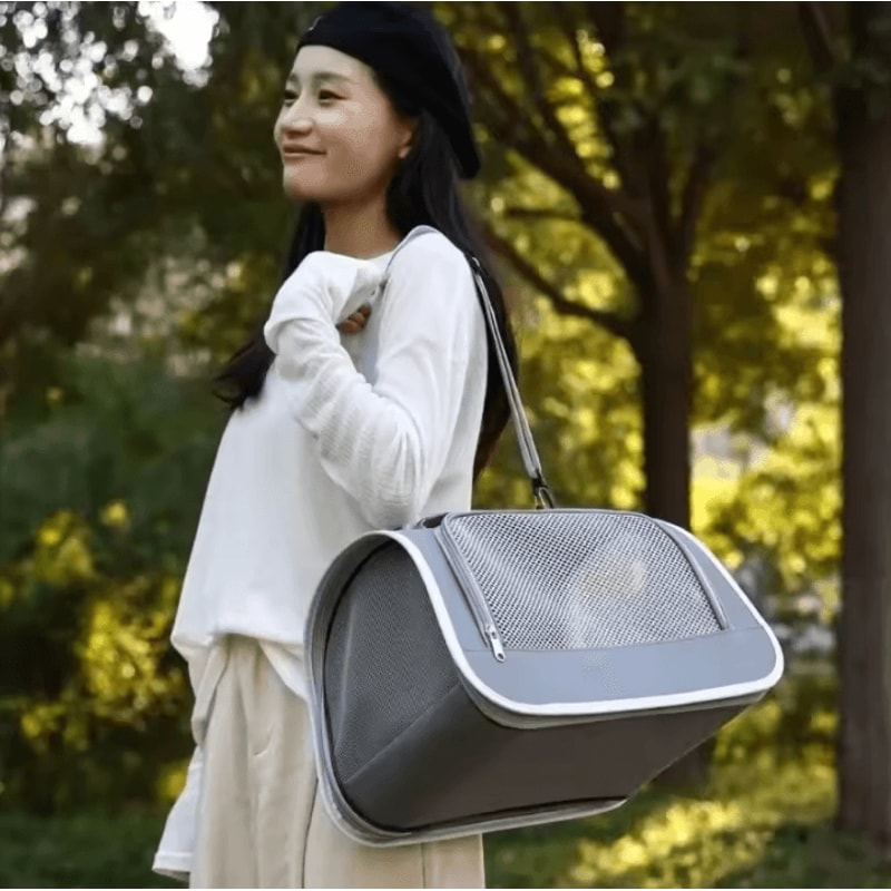 TravelNest Folding AirlineApproved Pet Carrier For Cats Small Dogs 2