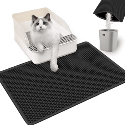 honeyshield double-layer waterproof cat litter trapping mat