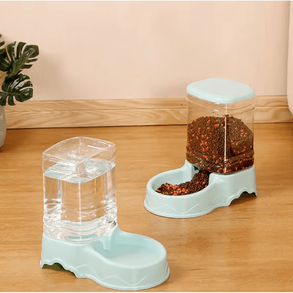 FreshFlow 38L Automatic Pet Feeder Water Dispenser Set 0