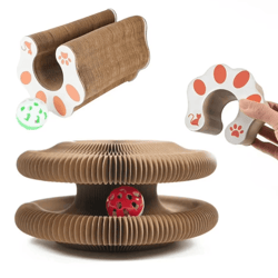flexiscratch transformable kitty kurlz cat scratching toy