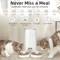 ROJECO Smart Dual Bowl WiFi Automatic Pet Feeder 1