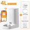 ROJECO Smart Dual Bowl WiFi Automatic Pet Feeder 4