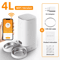 ROJECO Smart Dual Bowl WiFi Automatic Pet Feeder 5