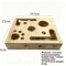 Interactive Cat Nail File Puzzle Box With Bell Ball Maze Tunnel 4