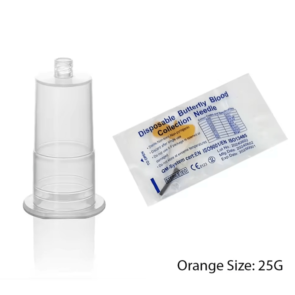 Disposable Veterinary Butterfly Blood Collection Needles 50PCS 5