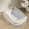 AntiSplash Cat Litter Box Tray For Kittens Indoor Cats 3