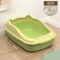 AntiSplash Cat Litter Box Tray For Kittens Indoor Cats 4