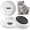 Elevated Ceramic Pet Feeding Bowl With NonSlip Silicone Base 0