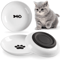 Elevated Ceramic Pet Feeding Bowl With NonSlip Silicone Base 0