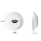Elevated Ceramic Pet Feeding Bowl With NonSlip Silicone Base 6