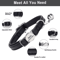 Personalized PU Leather Cat Collar With Engraved Nameplate Bell 1