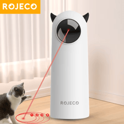 rojeco smart led laser cat toy for interactive indoor play