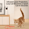 ROJECO Smart LED Laser Cat Toy For Interactive Indoor Play 1